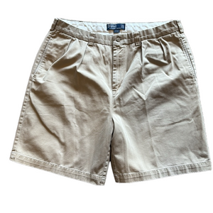 Polo by Ralph Lauren Mens 40 Tyler Khaki Shorts